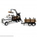 ERTL 46720 1 16 Big Farm Peterbilt Logging Truck with Pup Trailer & Logs Multicolor B07B3246SN